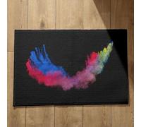 Isdreem Tapis de Cuisine Long Tapis Entrée Grande Taille Tapis de Bain Coloré Tapis Salle de Bain Hyper Absorbant Tapis Décoratifs Antidérapants, 45x75cm