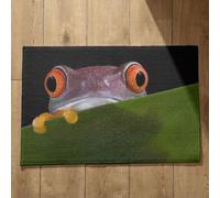 Isdreem Tapis de Cuisine New York Tapis Sortie de Bain Antiderapant Baignoire Grenouille Tapis de Cuisine Industrielle Tapis D'Entrée Antidérapant, 50x80cm