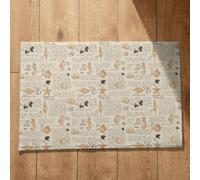 Isdreem Tapis de Cuisine Un Peu Long Paillasson Interieur Entree Conque Sol D'Entrée Extra Fine Tapis Bain Absorbants, 45x75cm