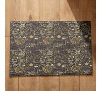 Isdreem Tapis de Cuisine Uni Paillasson Interieur Lavable en Machine Théière Porte D'Entrée Bienvenue Intérieur Paillassons Antidérapants, 50x80cm
