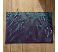 Isdreem Tapis de Porte Humour Tapis Personnalisé Entrée Bienvenue Art Géométrique Tapis de Sol Paillasson Absorbant Entree Tapis Décoratifs Antidérapants, 50x80cm