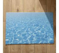 Isdreem Tapis de Sol Absorbant pour Entree Maison Paillasson Ultra Fin Art Géométrique Tapis de Porte Intérieur Tapis Moquette Entrée Tapis Décoratifs Antidérapants, 45x75cm