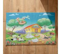 Isdreem Tapis de Sol One Piece Entrée Dessin Animé Mignon Absorbant pour Entree Maison Salle Bain Grand Format Tapis Absorbants, 45x75cm
