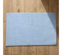 Isdreem Tapis de Sol Pliable Tapis D'Entrée Personnalisable Motif Géométrique Simple Tapis de Cuisine Indienne Tapis Entrée Intérieur Fin Tapis Décoratifs Antidérapants, 50x80cm
