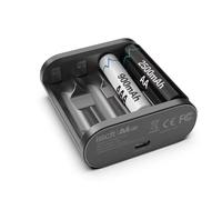 ISDT A4AIR Chargeur de Piles Universel Compact et Portable, Compatible avec AAA, AA, 10500, 12500, Prend en Charge NiMH, NiCd, NiZn, Li-ION, LiFePO4, LiHv, Contrôle APP Via Port Type-C