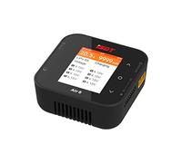 ISDT Air8 Chargeur de batterie Lipo, chargeur d'équilibre, déchargeur 20 A 500 W DC 1-8S, écran LCD, chargeur d'équilibre de batterie numérique intelligent, Li-Po Li-Hv Li-Ion Li-Fe NiMH Ni-Cd Pb