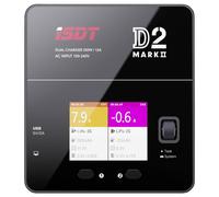 ISDT D-2 MARK2 Chargeur multifonction de modélisme 12 A Li-polymère, Li-ion, LiFePO, LiHV, NiMH, NiCd, plomb