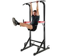 ISE 5 in1 Chaise Romaine Power Tower Workout Dip Station de Traction Station Musculation pour Entraînement Domicile, Pull Up Fitness Multifonction Chaise Romaine Musculation&Barre de Traction sur Pied