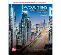 Ise Accounting For Decision Making And Control