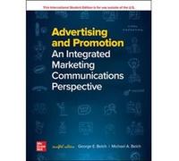 ISE Advertising and Promotion An Integrated Marketing Communications Perspective by Michael Belch Michael Belch (Auteur)
