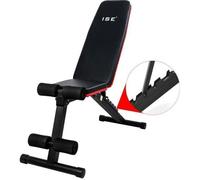 ISE Banc de Musculation incliné Pliable Multifonction,Sit-up Fitness,Dossier réglables en 7 Positions,Pour Bureau Maison,Max 100KG