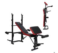 Banc de Musculation ISE Rio SY-5430B - Pliable Inclinable - Charge maximale 300 kg Noir