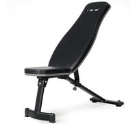 ISE Banc Musculation Pliable Complet Inclinable, Banc de Musculation Complet Pliable Multifonction, Banc Abdominaux&Bancs de Musculation 6 Positions Réglable(-25°-100°), Appareil Musculation Maison