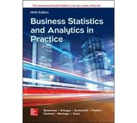 Ise Business Statistics And Analytics In Practice
