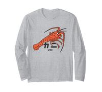 Ise Crevette Crabe Oursins Créatures Marines Conflit Illustration drôle Mignon Réseau Image Manche Longue