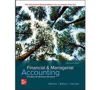 ISE Financial Managerial Accounting by Jan WilliamsMark BettnerJoseph Carcello Jan WilliamsMark BettnerJoseph Carcello (Auteur)