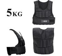 ISE Gilet lesté réglable de 5kg Poids gilets pour Poids Entrainement Musculation ExerciceSY-3002-1