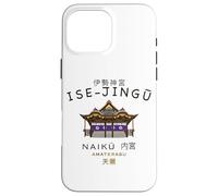 Ise Japon, sanctuaire Ise-Jingu, Amaterasu Dessin à la Main Coque pour iPhone 16 Pro Max