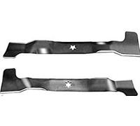 ISE® Lot de lames de rechange pour main gauche et droite pour Husqvarna Ct153 numéros de pièce de rechange : 532427984 et 532427985