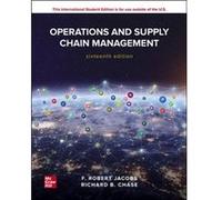 ISE Operations and Supply Chain Management by F. Robert JacobsRichard Chase F. Robert JacobsRichard Chase (Auteur)