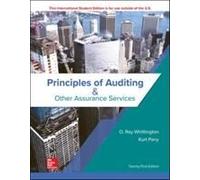 Ise Principles Of Auditing & Other Assurance Services