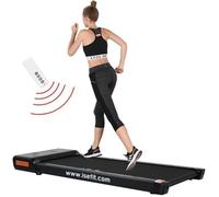 ISE Tapis de Course Electrique,Moteur 500W,Bluetooth Haut-parleurs Intégré et Télécommande,Vitesse Réglable 1-6KM/H,Ultra Fin,SY-A14