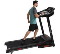 ISE Tapis de Course Electrique Pliable, Electrique Pliable,LCD,12 Programmes,verin hydraulique, Bluetooth SY-T2710