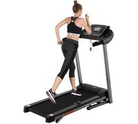 Tapis de course ISE Tapis de course Electrique pliable,motorise 14km/h,12 programmes,verin hydraulique SY-T2711