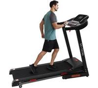 Ise tapis de course électrique pliable pro, moteur silencieux de 3 hp, 1-16km/h écran lcd multifonction avec12 programmes d'exercice