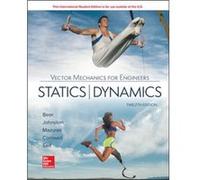 ISE Vector Mechanics for Engineers Statics and Dynamics by Brian Self Beer (Auteur)