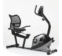 ISE Vélo d appartement Semi Allongé Magnétique 8 Niveaux Résistance, Velo d appartement Dossier Réglable Ergonomie, Impulsion/Ecran LCD, Velo Appartement Semi-Allongé Volant Silencieux, Maison/Bureau