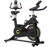 ISE Velo d appartement, Velo d'appartement Maison/Bureau, Vélo d'appartement Résistance Infinie, Vélos d'appartement Sport Maison, Velo Appartement Roue d'Inertie 8KG, Ecran LCD/Impulsion