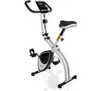 ISE Vélo d'appartement 3 kg de roue d'inertie 8 Niveaux de Resistance écran LCD, SY-810L blanc et noir G