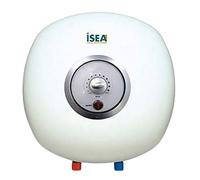 Isea Mini Swing Fast Chauffe-eau électrique instantané 1500 W avec entrée eau chaude et froide Blanc