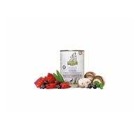 ISEGRIM Canette Chien Adulte équine + aronia, Champignons et Herbes Sauvages, 400 g, Chien