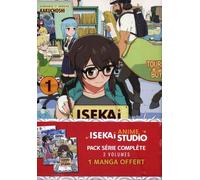 Isekai Anime Studio - pack promo - vol. 01 à vol. 03