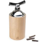 Peugeot Isen Moulin à poivres longs et épices manuel, Réglage mouture classique, Couleur : Naturel, Taille : 16 cm, Matière : Bois/Inox, 35396