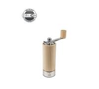 PEUGEOT Moulin à sel Isen u'Select 18 cm – 6 réglages – Bois hêtre PEFC/Inox – Fab. française