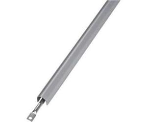 ISEO CAVERS BLO00073 Kit de tringles et capots ISEO pour Porte de 3400 mm-Gris métal-94100307