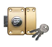 ISEO FRANCE SAS (CAVERS) DFA77103 Verrou ISEO City 25 à Bouton-Cylindre 45 mm-sur variure N V03-10020452, NSP