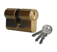 ISEO FRANCE SAS (CAVERS) MOA60009 Cylindre City ISEO 40x40mm Laiton Poli-varié V04 KCF005504-520940407V04