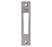 Iseo Gâche pour serrure à larder Electa 24 x 3 x 132 mm inox haute ou basse