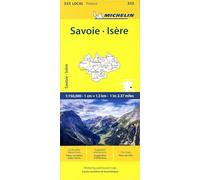 Michelin Carte locale Isère Savoie 333