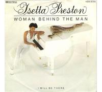 Isetta Preston - Woman behind the man (1980) / Vinyl single [Vinyl-Single 7'']