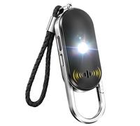 ISEYOU Alarme Personnelle Anti Agression, 130dB Porte larme avec Double Haut-Parleur, Flash LED Puissant et Avertisseur de Batterie Faible, Kit d'Auto-Défense pour Femmes/Enfants/Personnes âgées