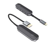 iShare Pro Kit émetteur et récepteur HDMI sans fil 2K, Screaming Netflix, Amazon Video to TV, synchronisation vidéo et audio HD, adaptateur sans fil USB C HDMI pour iPhone 15, iPad Pro, MacBook Pro