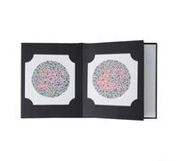 Ishihara - Livres de test de daltonisme - Édition 2026 - Kit de dépistage optométrie de vision à 38 plaques pour détection de carence rouge-vert - Albums en papier professionnels 19 x 14,8 cm