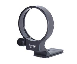 iShoot Anneau de Montage pour Trépied Bague Collier d'Objectif Compatible avec Nikon Nikkor AF-S 200-500mm F5.6E ED VR, Support Lentille plaque de dégagement rapide de la Appareil Photo Arca-Swiss Fit