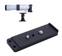 iShoot Arca-Swiss Fit Plaque à dégagement rapide compatible avec Canon RF 200-800 mm F6.3-9 IS USM Support de fixation pour trépied avec anneau de fixation pour objectif Arca Fit
