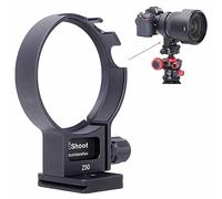 iShoot Bague de fixation en métal pour trépied compatible avec Nikon Z 50 mm f/1.2 S, support de support d'objectif en bas Arca-Swiss Fit plaque à dégagement rapide, aluminium aéronautique